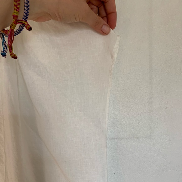 Uniqlo white boxy peasant top - Picture 4 of 5